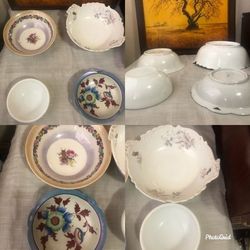 Glass China Ware Plates