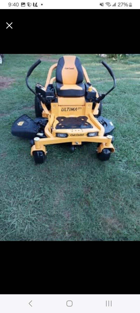 New Cub Cadet Ultima ZT154 Zero Turn Riding Mower 54 Inch Deck 24HP Kohler 7000 Series Engine Southmont NC