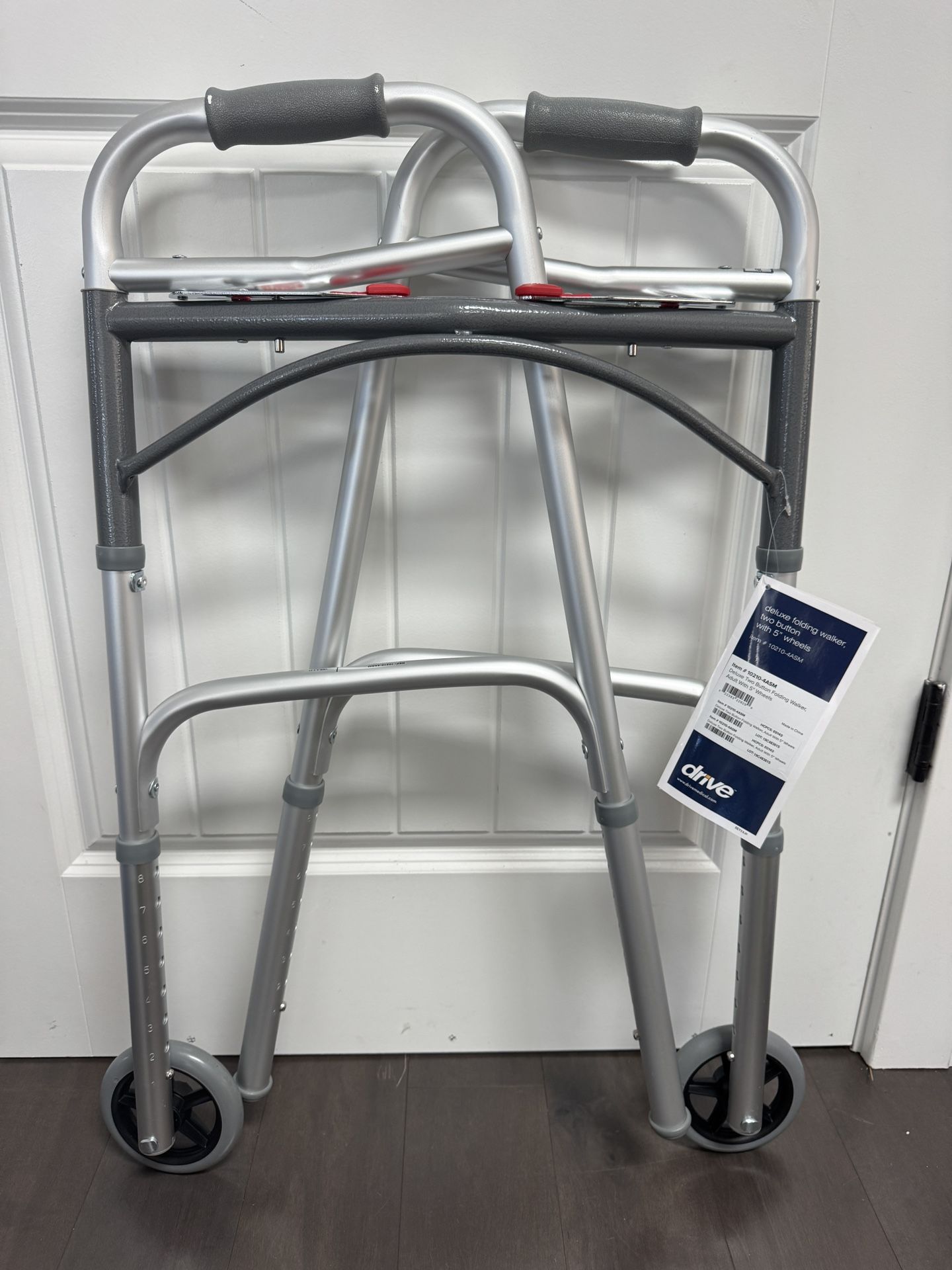 Deluxe Folding Walker New