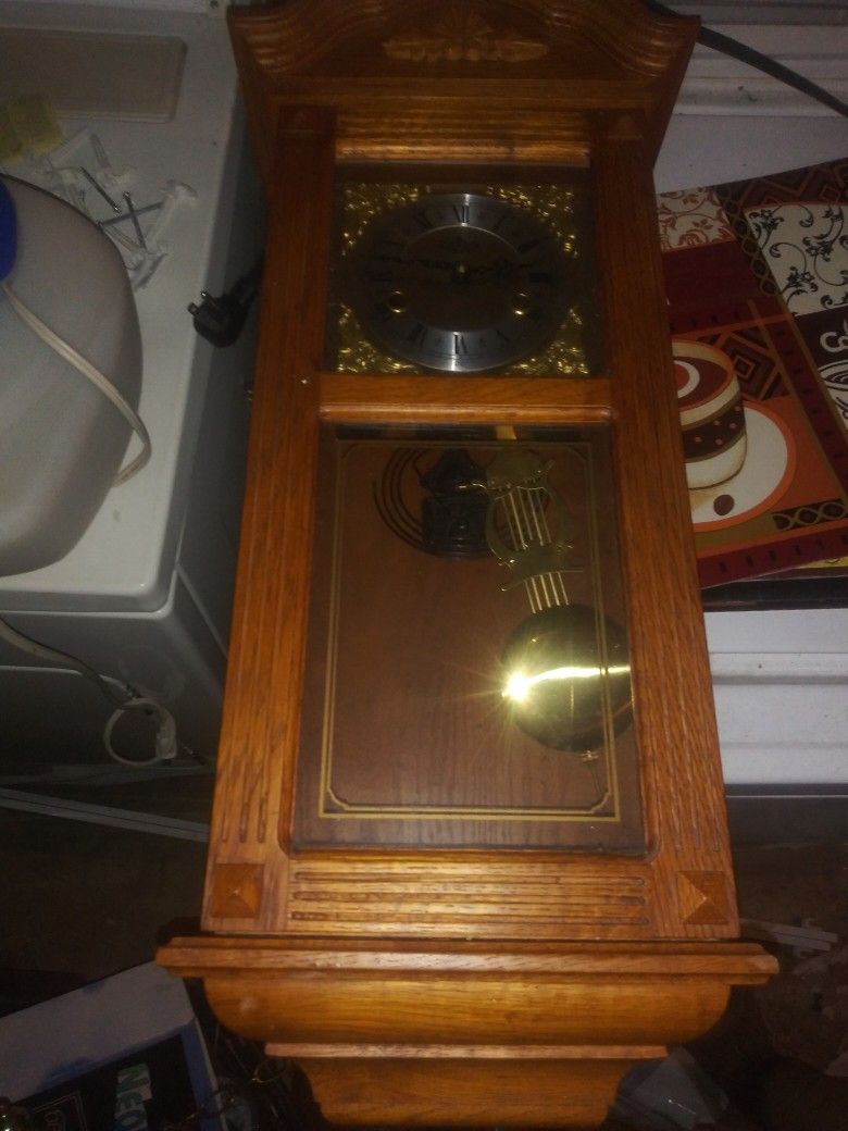 Hanging Grandfather Clock