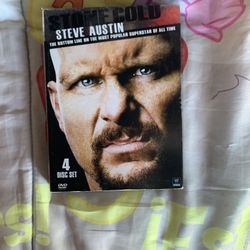 Stone Cold Steve Austin Dvd 4 Disc Set