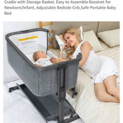 Amke Bassinet, Bedside Crib