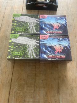 Pokemon Chaos rising & Perfect Order ETBS *NO TRADES*