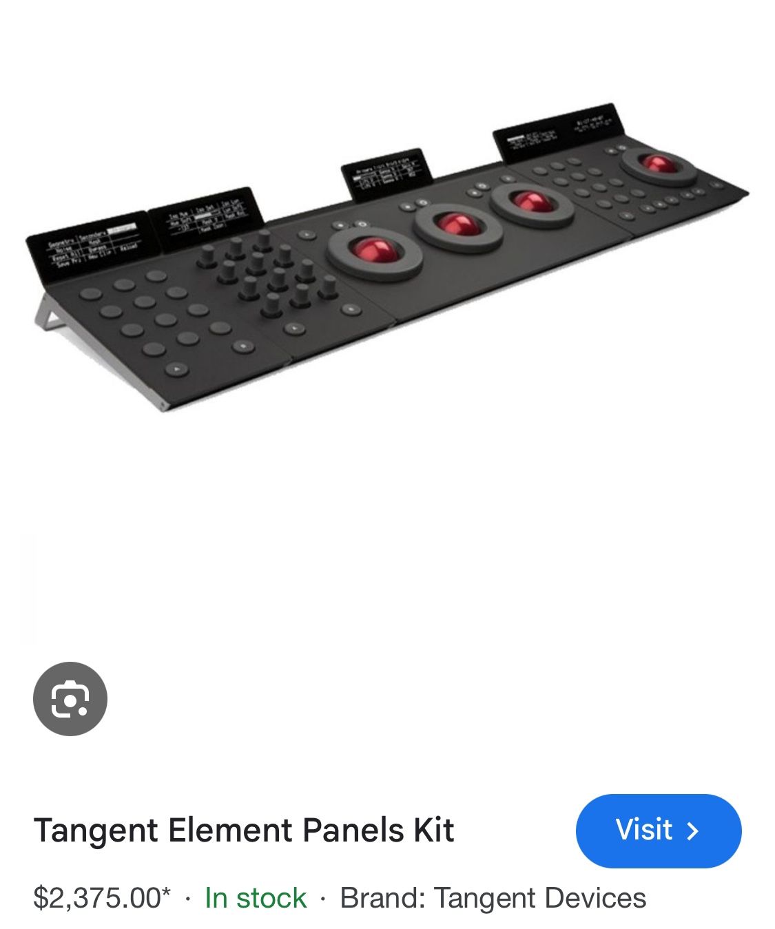 Tangent Element Panels Kit (Video Editing Board)
