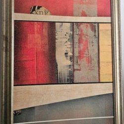 Decorative Framed Picture with Gold Frame.
Dimensions are 41 x 29