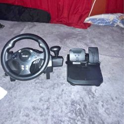DOYO Game Racing Wheel And Pedals