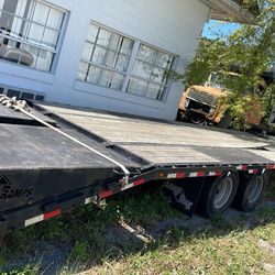 Hotshot Goosneck Flatbed 40” With Ramp