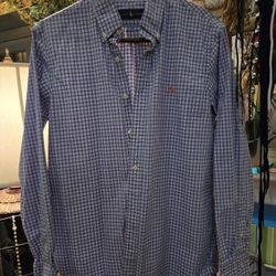 Men's Medium Ralph Lauren Button Front Shirt