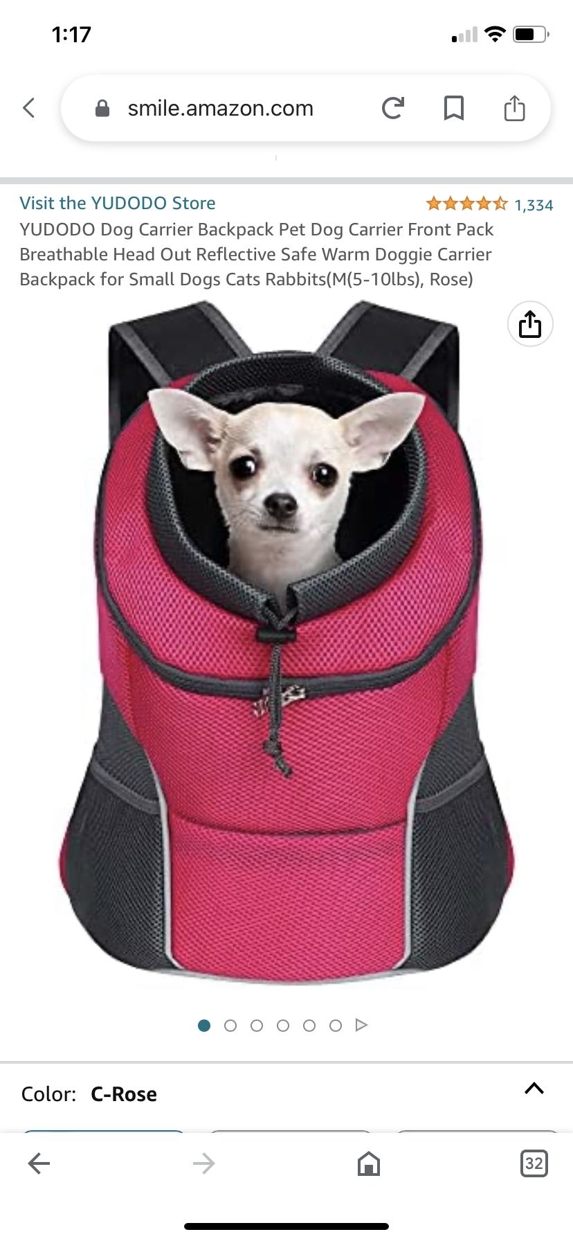 Yudodo New Dog Backpack