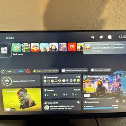 PS5 & Controller + ASUS Monitor W/ Cords + Headset 