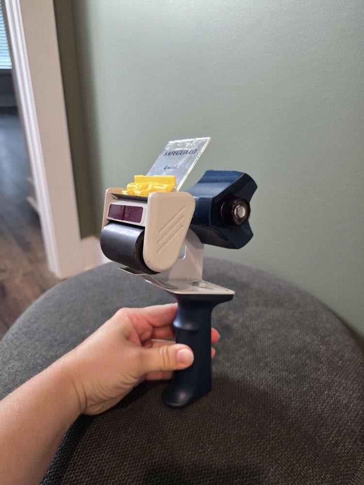 WOD Metal Frame Handheld Carton Sealing Tape Gun Dispenser