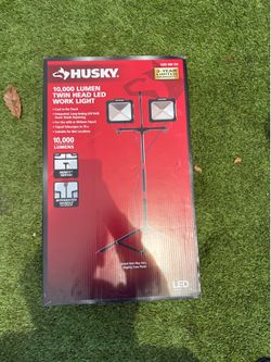Husky 10,000 lumen twin head led
