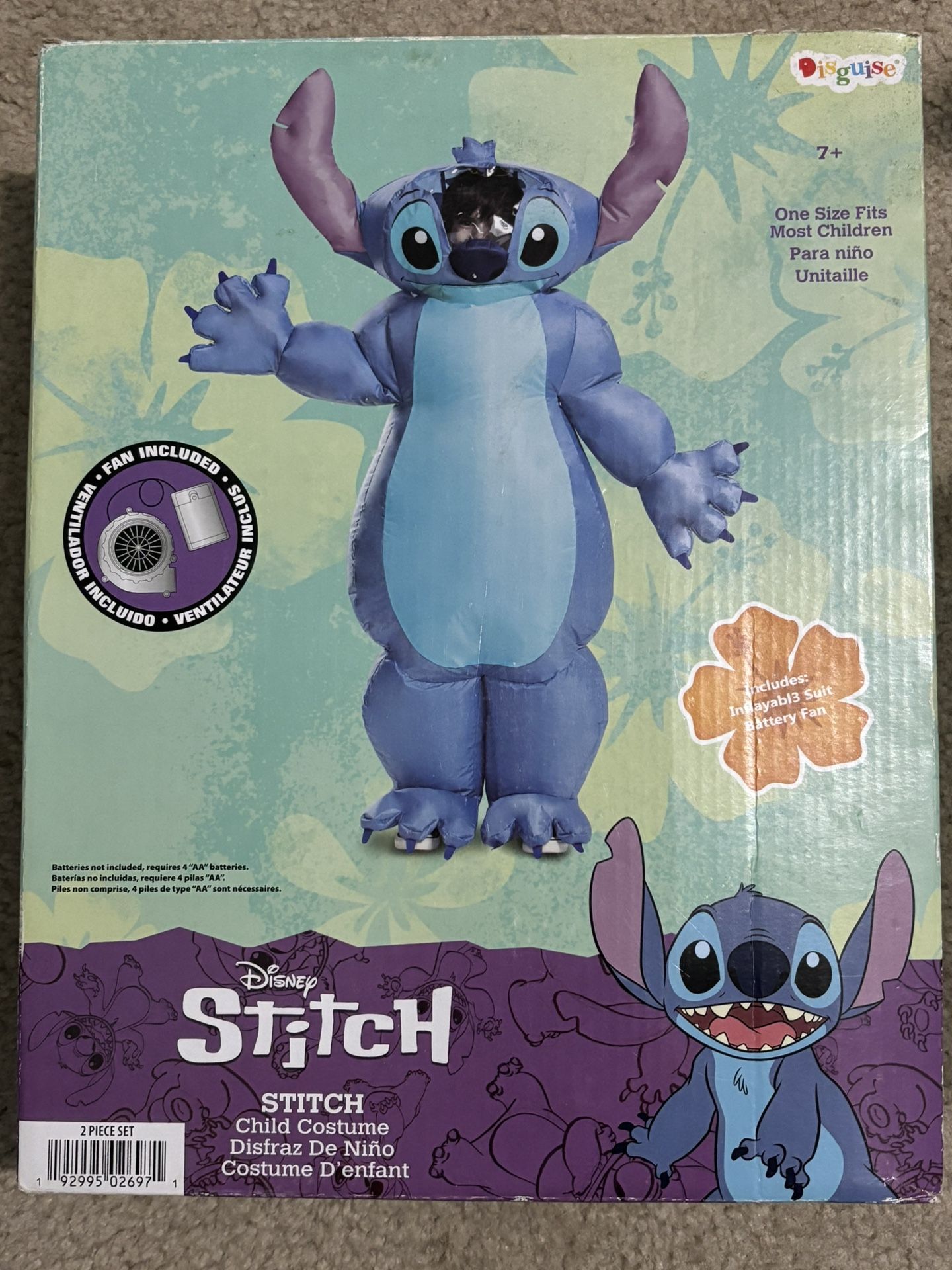 Inflatable Costume Disney Stitch