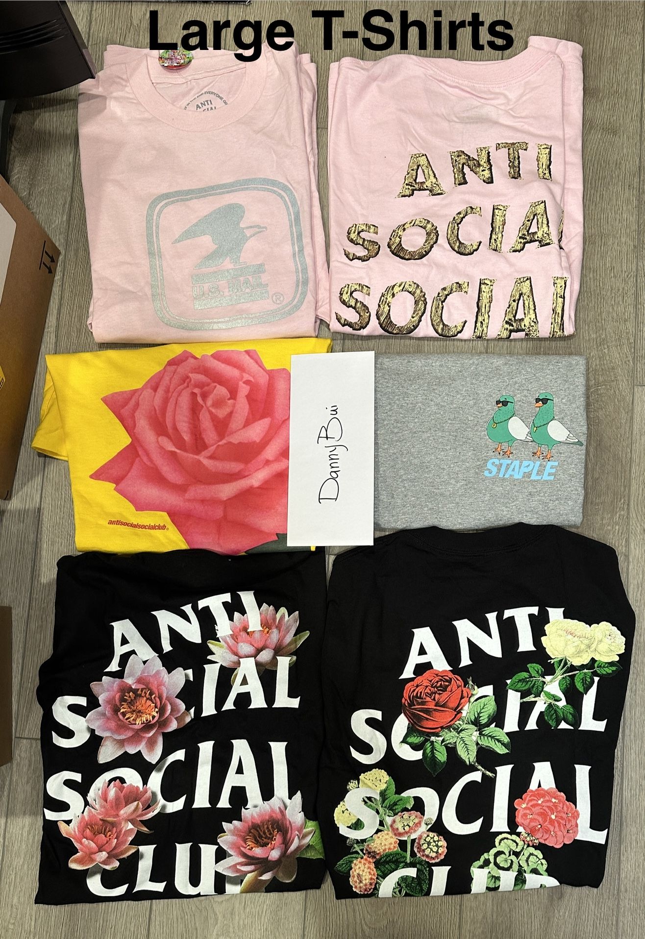 Anti Social Social Club (ASSC), Supreme, Balenciaga Clothing