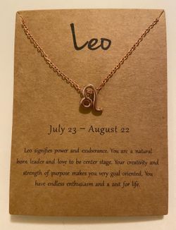 Zodiac Sign Necklace