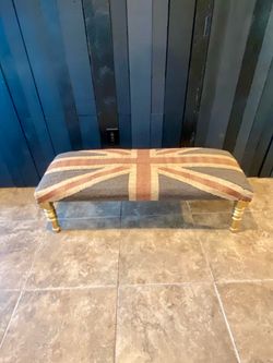 Union Jack Bench
