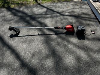 Echo 58-Volt Lithium-Ion Brushless Electric Cordless String Trimmer with 4.0Ah LI battery & charger