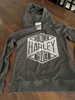 New-Harley Davidson Hoodie-Medium