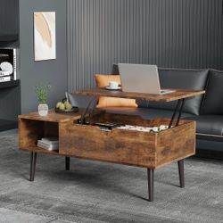 Lift Top Extendable Coffee Table With Storage