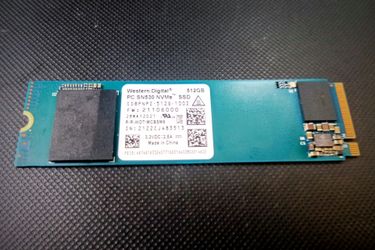 Western Digital PC SN530 512GB NVMe SSD – 98% Health, Low Wear, Good Condition