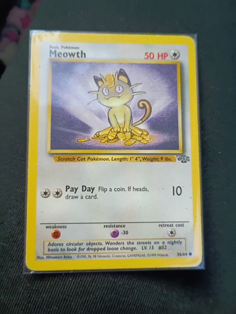 POKEMON CARDS - MEOWTH