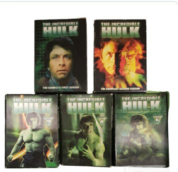 The Incredible Hulk TV show DVD complete series 5 seasons