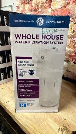 GE Whole House Water Filtration System