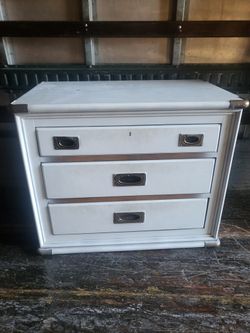 White Nightstand x2 