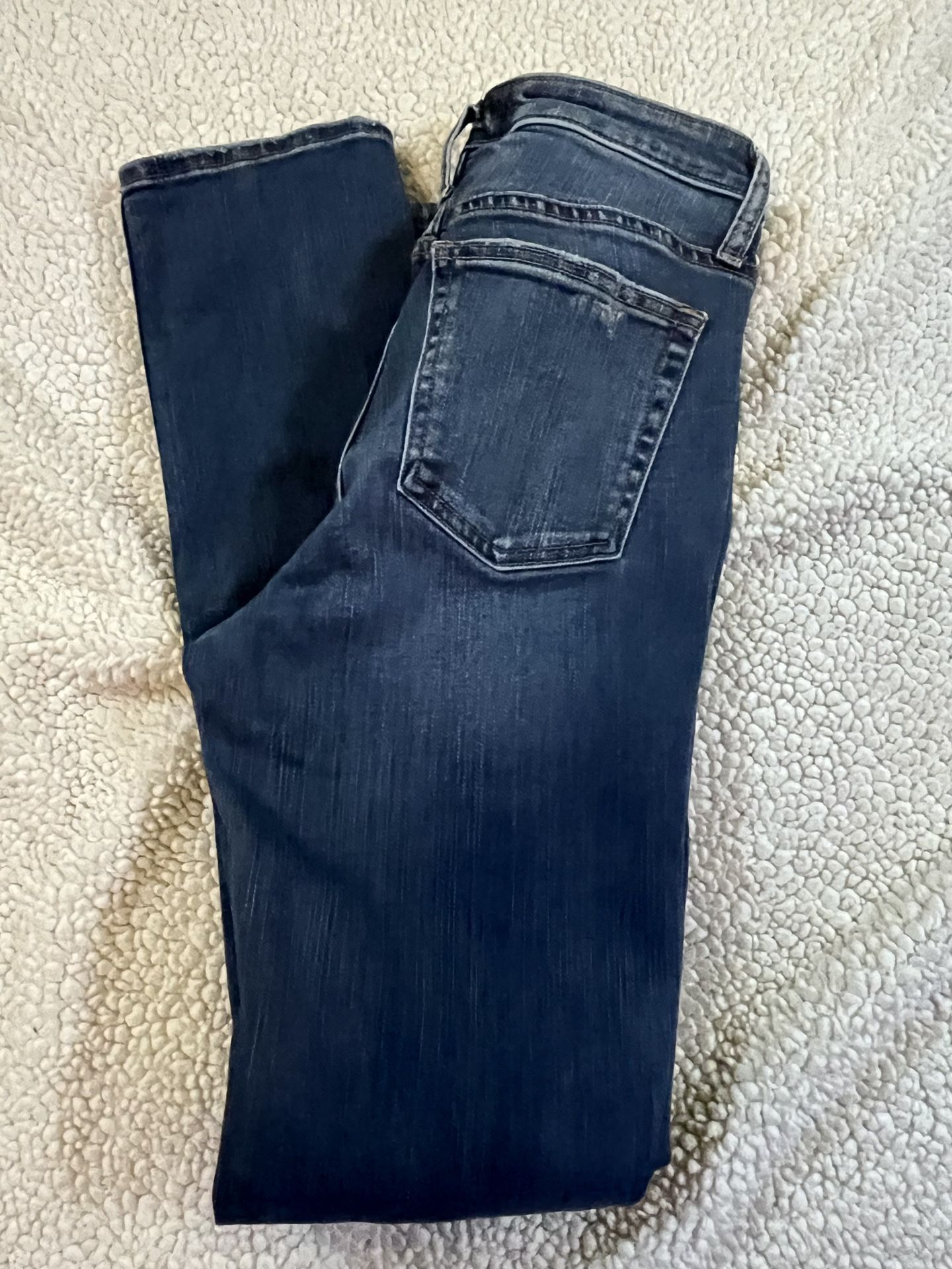 Women Silver Jean Size 25