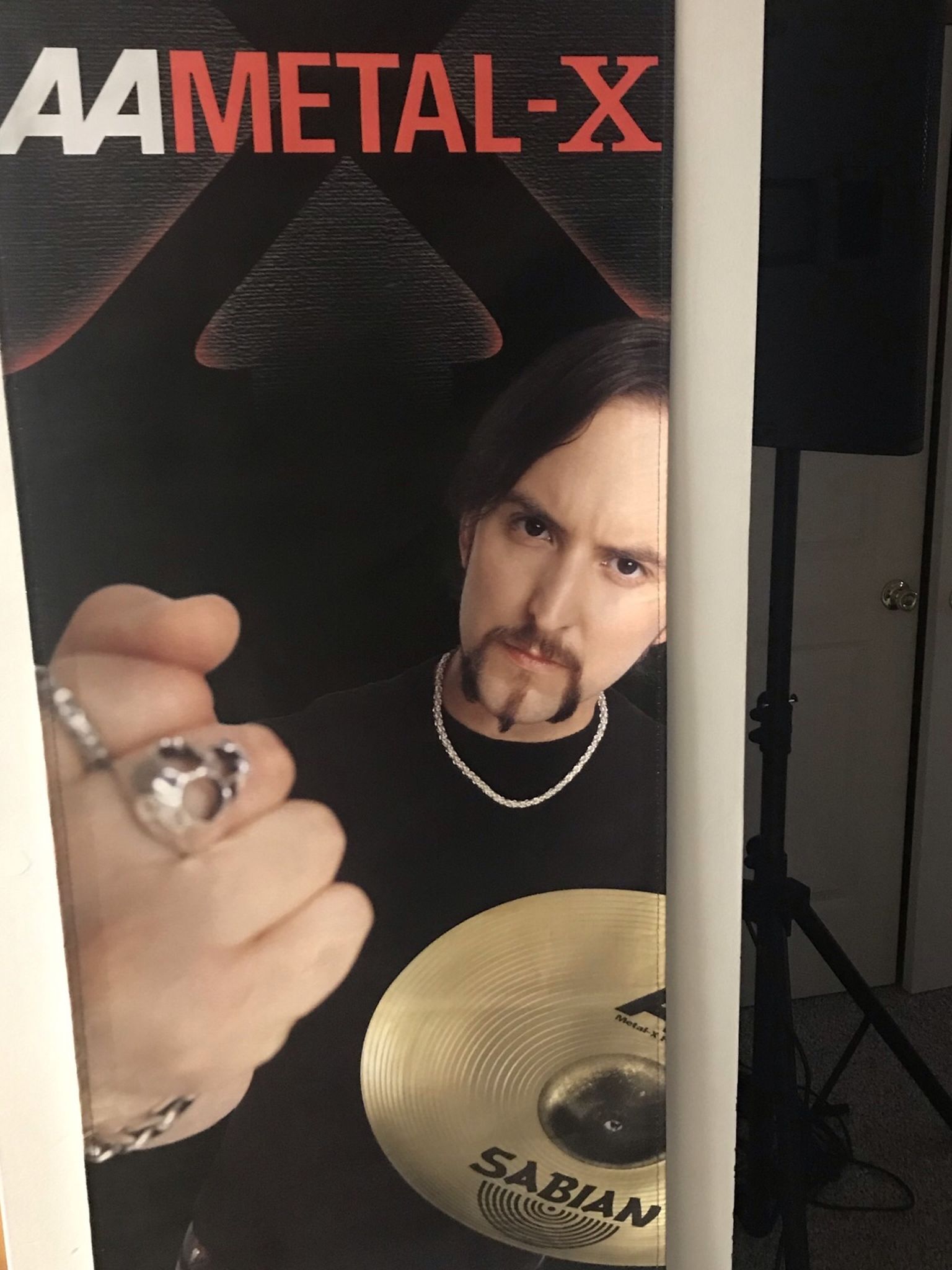 Sabian AAMetal-X Banner 48”x18”