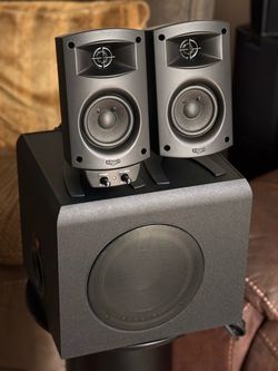 Klipsch ProMedia 2.1 Speakers (with owners manual) - MINT