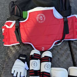 Complete Martial Arts Gear With Bag