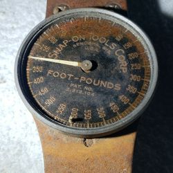 Old Snap On Torque Torqometer