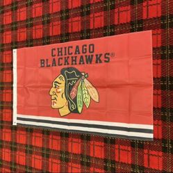 Brand New Chicago Blackhawks Banner Flag 