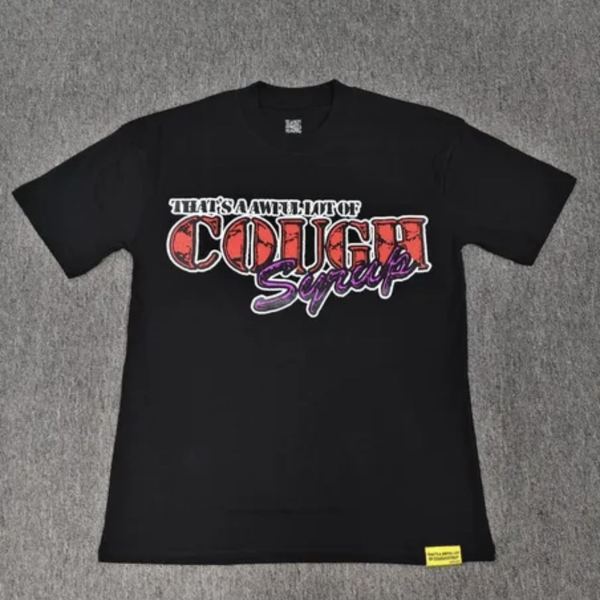 That’s awful lot of cough syrup