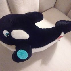 Vintage 1995 Creations By Dakin Free Willy 2 Plush Orca/Killer Whale