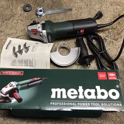 Metabo angle grinder w9-115 8.5amp