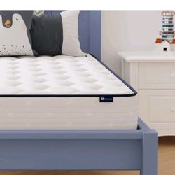 🛏️ Brand New 8” Twin Mattress – Hybrid Foam & Spring | Medium Soft Comfort | In Box 🛏️