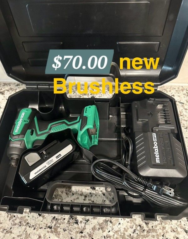 Metabo Impact Drill $70.00 New Brushless
