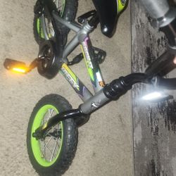 Kids Bike  12” Huffy (Black & Green)