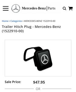 Trailer Hitch Plug - Mercedes-Benz 2 Inch
