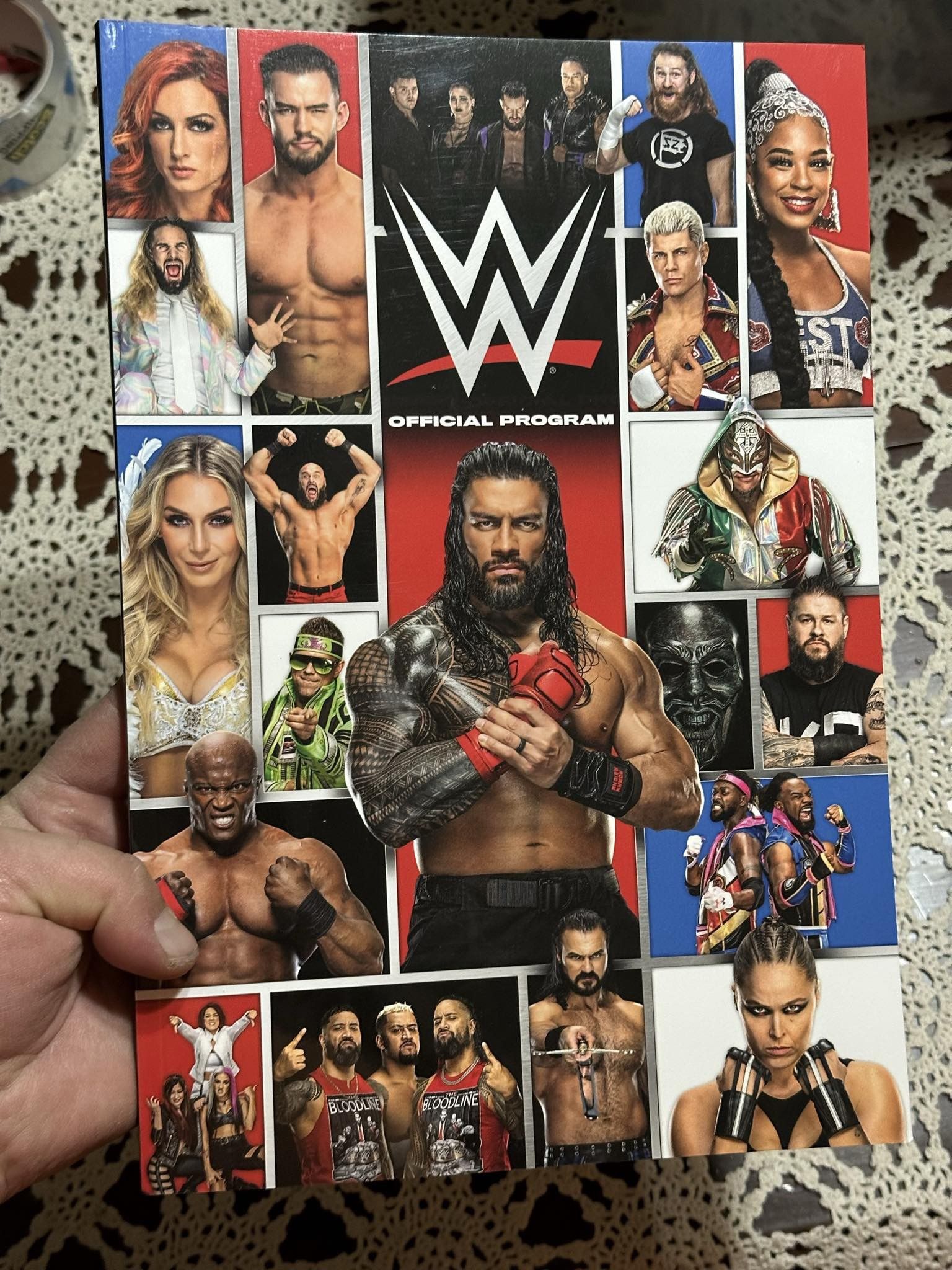 2023 wwe official program