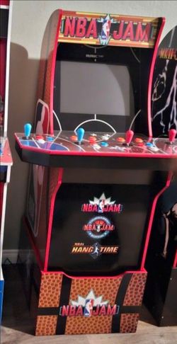 Arcade game limited addition 4 plater NBA jam