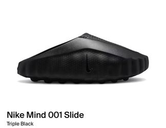 Nike Mind 001 Slide Triple Black