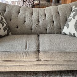 Sofa and Loveseat with Pillows