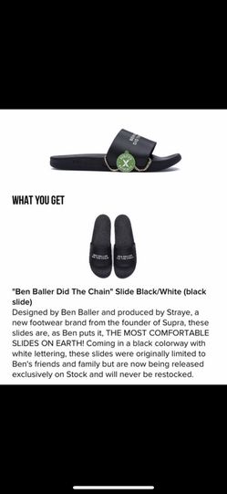 Ben baller exclusive stockx ipo slides