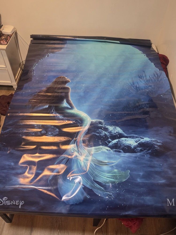 90in, Leathery, My Little Mermaid Movie Poster