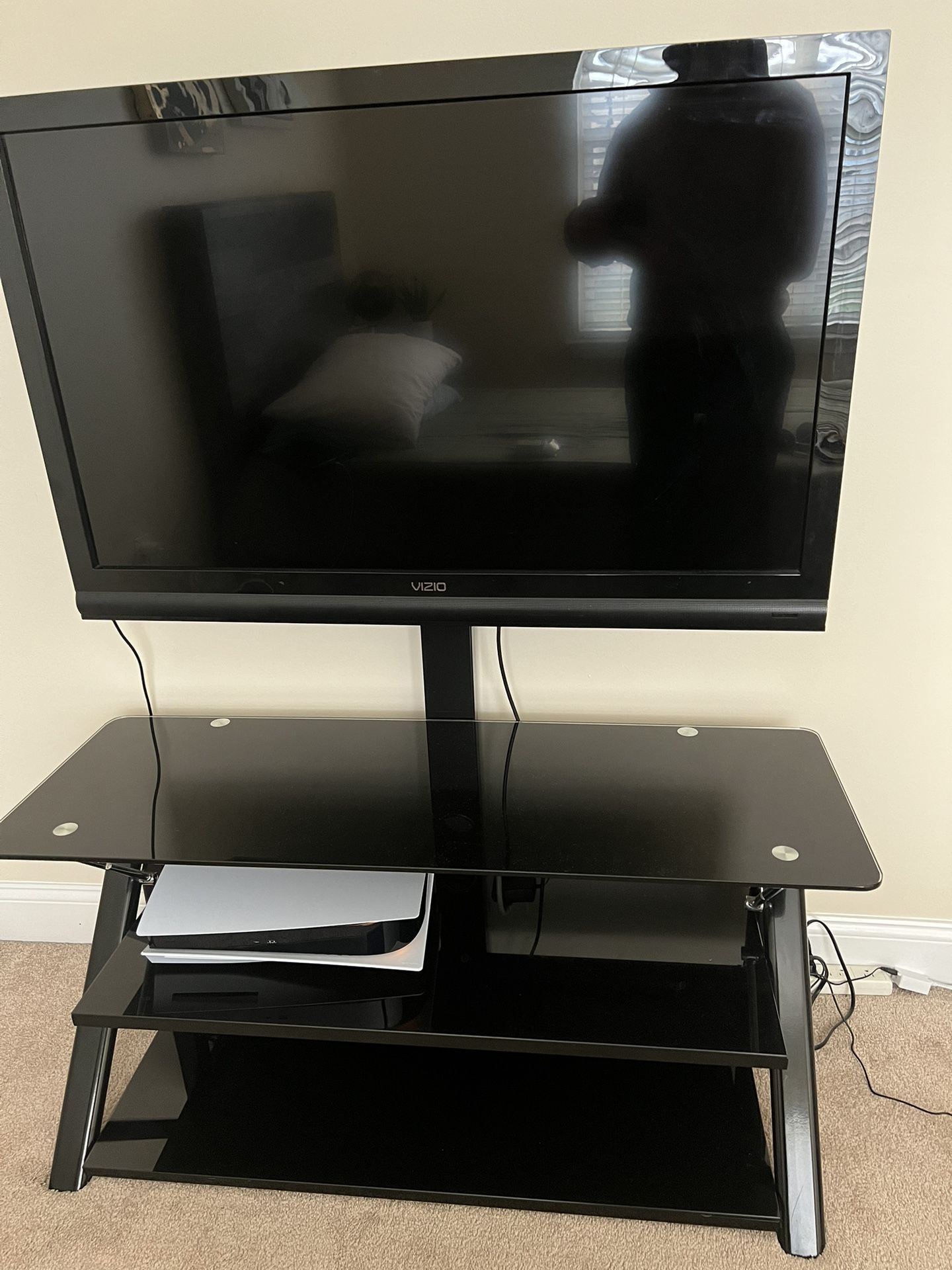 Vizio TV with TV Stand