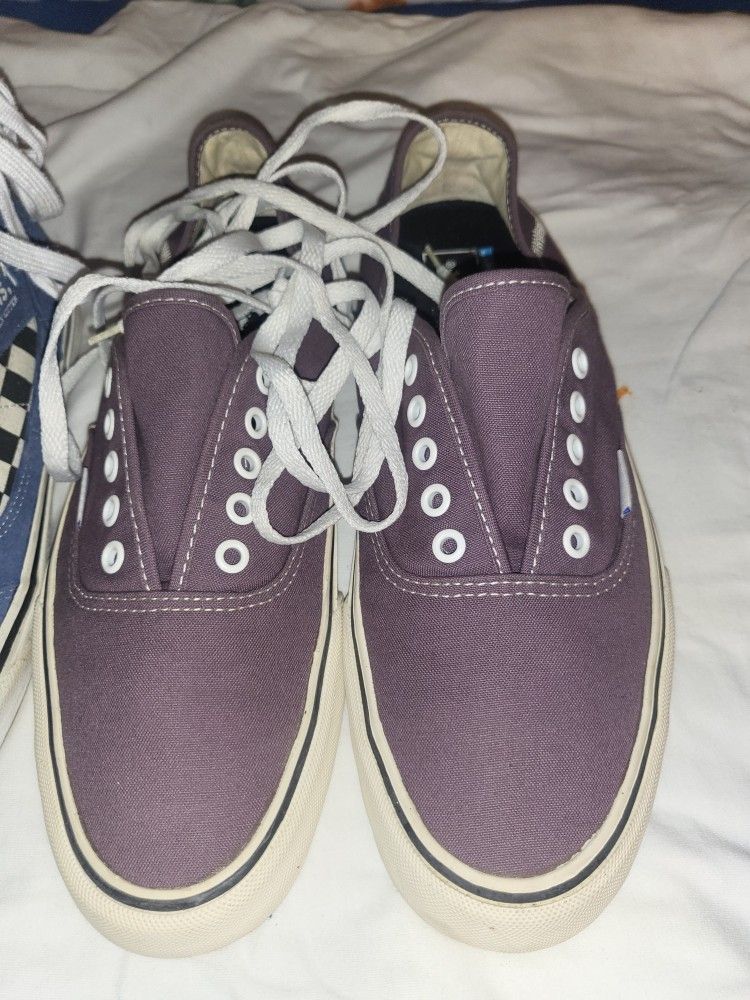 (2) Pair Vans Size 10 Listing Price Is For Both