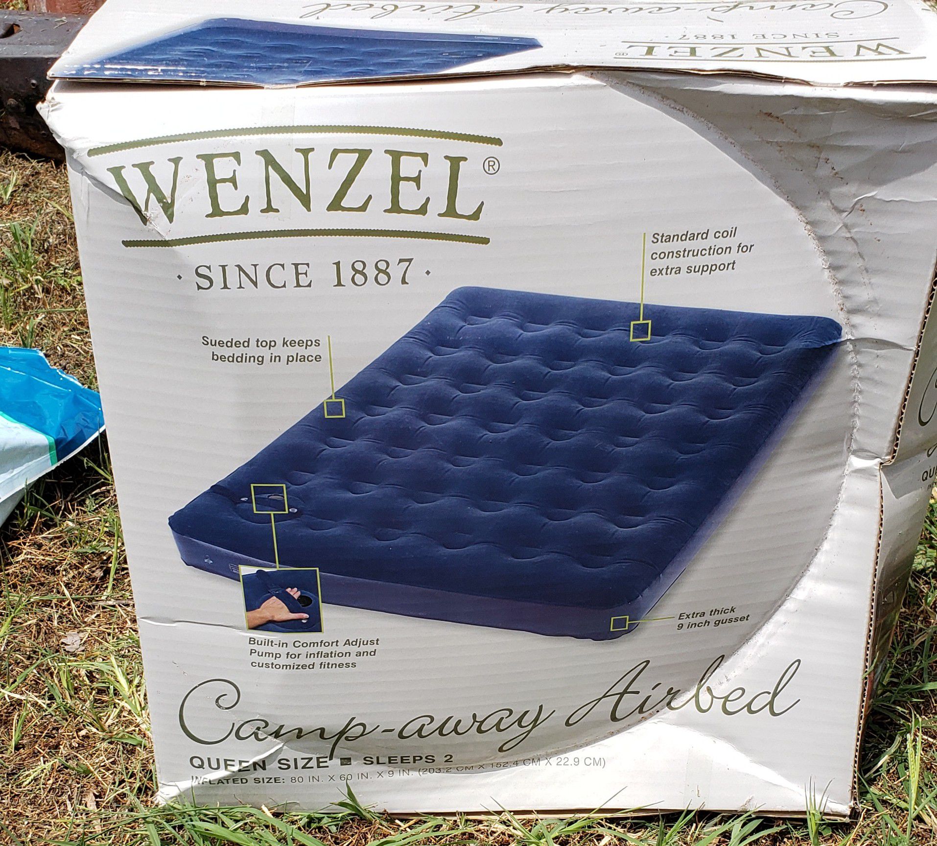 Wenzel Camping air mattress brand new in box